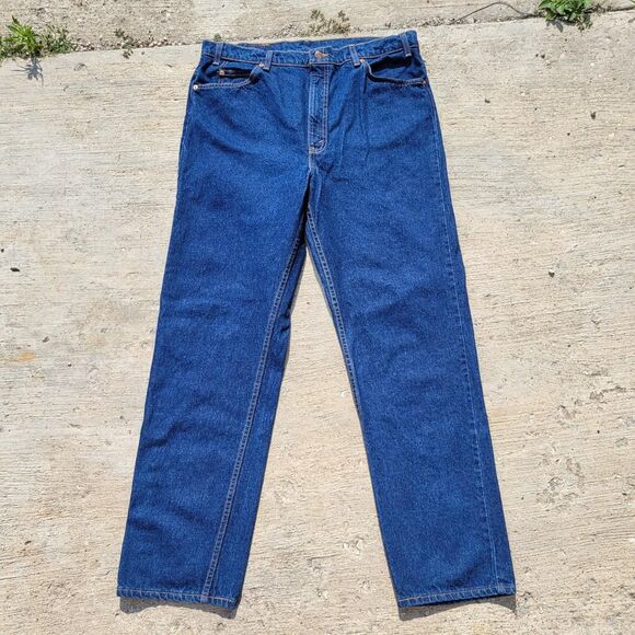 Vintage 90s Levi's Orange Tab 505 Straight Leg Jeans - Picture 2 of 8